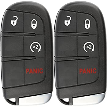 【中古】【輸入品・未使用】KeylessOption Keyless Entry Remote Car Smart Key Fob Starter for Dodge Journey Durango M3N-40821302