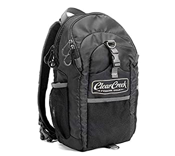 【中古】【輸入品・未使用】Clear Creek スリングフィッシングバックパック - 多機能防水釣りバッグ シングルショルダーバッグ クロスボディフィッシングバックパック 釣り