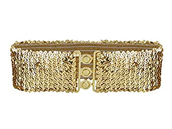 【中古】【輸入品・未使用】Anna-Kaci レディース キラキラ輝くスパンコール ワイドストレッチ 伸縮性..