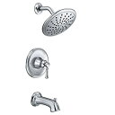 【中古】【輸入品・未使用】Moen t2283ep Dartmoorタブとシャワートリムパッケージwith単機能シャワー彼は 1 T2283EP 1