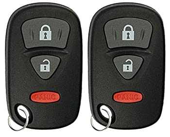 【中古】【輸入品・未使用】KeylessOption キーレスエントリー リモートコントロール カーキーフォブ スズキ OUCG8D-246S-A交換用 (2個パック)