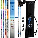 【中古】【輸入品・未使用】York Nordic Beach & Street Walking Poles - Shells & Beach Design - Choice of Grips - 2 Poles' Tips & Bag (Nordic Style)
