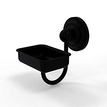 【中古】【輸入品・未使用】Allied Brass PQN-WG2 Prestige Que ニューコレクション 壁掛けソープディッシュ、マットブラック