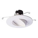 【中古】【輸入品・未使用】Halo RA5606930WH Retrofit Adjustable LED Module%カンマ% 5/6%カンマ% 90CRI%カンマ% 120V%カンマ% 3000 K%カンマ% Very Wide Flood%カンマ% White by Halo