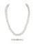 【中古】【輸入品・未使用】The Pearl Source レディーズ ラウンド淡水養殖真珠のネックレス 9.0-10.0mm
