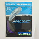【中古】【輸入品・未使用】(Purple) - Yonex Aerosonic Badminton String
