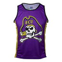 【中古】【輸入品・未使用】アドレナリンプロモーションメンズEast Carolina Running/Triathlon Singlet M パープル