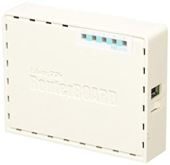 【中古】【輸入品 未使用】Mikrotik RB750GR3 イーサネットLAN ターコイズ カンマ ホワイト 有線 ルータ