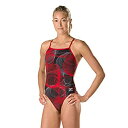 【中古】【輸入品・未使用】SpeedoレディースCyclone Strong One Back Endurance + One Piece Swimsuit レ...
