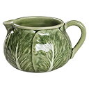 【中古】【輸入品・未使用】Bordallo Pinheiro Cabbage Creamer M グリーン