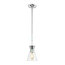 【中古】【輸入品・未使用】Elk Lighting 46463/1 ペンダントライト 光沢クロム パステルアクア