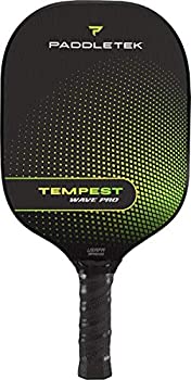 【中古】【輸入品・未使用】Paddletek Tempest Wave Pro ピックルボールパドル Standard Grip グリーン