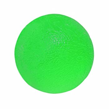 【中古】【輸入品 未使用】CanDo Gel Squeeze Ball - Standard Circular - Green - Medium