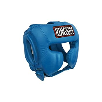 【中古】【輸入品・未使用】(Medium%カンマ% Blue) - Ringside Master's Competition Headgear