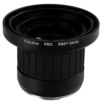 【中古】【輸入品 未使用】Fotodiox Pro レンズマウントアダプター フォーカスバレル付き Mamiya RB67レンズからSony Alpha DSLRカメラ用