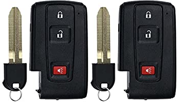 【中古】【輸入品・未使用】KeylessOption Keyless Entry Remote Control Car Key Fob for 2004-2009 Toyota Prius MOZB21TG (Pack of 2)
