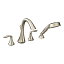 【中古】【輸入品・未使用】Moen T944BN Eva Two-Handle High-Arc Roman Tub Faucet and Hand Shower w..