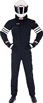 【中古】【輸入品・未使用】Simpson Racing 0402412 Gabardine ブラック XL Nomex 2層 ドライビングジャケット