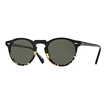 【中古】【輸入品・未使用】Oliver Peoples GREGORY PECK SUN OV 5217/S 男性 サングラス BLACK DARK SHADED TORTOISE/G- 47/23/150