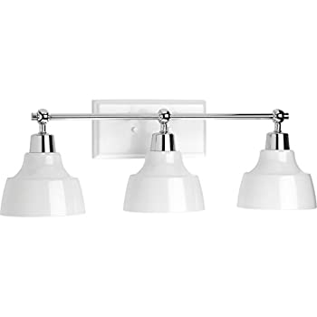 【中古】【輸入品・未使用】Progress Lighting p300041?Bramlett 3ライト24???1?/ 4?%ダブルクォーテ%ワイド浴室洗面化粧台ライトWi、 グレー 94300041015 1
