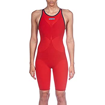 šۡ͢ʡ̤ѡArena Powerskin Carbon Air2 Women's Open Back Racing Swimsuit%% Red%% 26