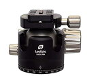 【中古】【輸入品・未使用】LEOFOTO ネックなし LH-55 NN 55mm 薄型ボールヘッド Arca / RRS 対応 独立パンロック