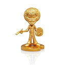 【中古】【輸入品・未使用】BobRoss Toonies ビニールフィギュア ゴールドバリアント 限定コレクション ポップカルチャー記念品 誕生日 卒業式 祝日