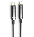 【中古】【輸入品・未使用】USB C Cable 100ft Fiber Optic (USB 3.1 Type C to Type C Cable) by P...