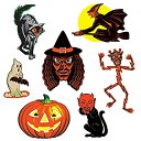 【中古】【輸入品・未使用】Vintage Halloween Classic Cutouts