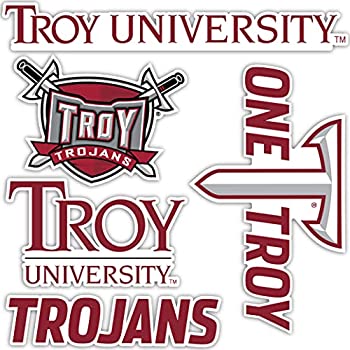 【中古】【輸入品・未使用】Troy University フルシートステッカー ビニールデカール ノートパソコン ..
