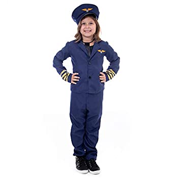 【中古】【輸入品・未使用】キッズ航空パイロットハロウィンコスチューム - ドレスアップ、ごっこ遊び。 M MCOS-436 【中古】【輸入品・未使用】キッズ航空パイロットハロウィンコスチューム - ドレスアップ、ごっこ遊び。 M MCOS-436