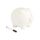 【中古】【輸入品・未使用】Enesco Med Piggy Bank ホワイトマーカー