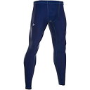 【中古】【輸入品・未使用】(Medium%カンマ% Blue) - Men's Compression Pants - Workout Leggings for...