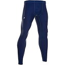 【中古】【輸入品 未使用】(Medium カンマ Blue) - Men 039 s Compression Pants - Workout Leggings for Gym カンマ Basketball カンマ Cycling カンマ Yoga カンマ Hiking - Rash Guard