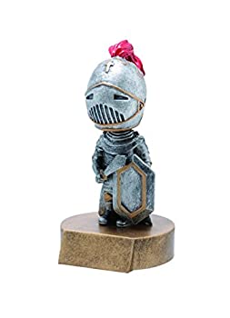 【中古】【輸入品 未使用】ナイトマスコットbobble-head Trophy カスタマイズNow Personalized Engraved Plate Included Attached to award Perfect Awards Trophy