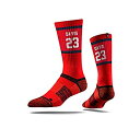 【中古】【輸入品・未使用】Strideline NBAプレミアムアスレチッククルーソックス フリーサイズ One Size ブラック