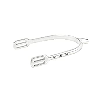 【中古】【輸入品・未使用】HORZE Bling Spurs クリアクリスタル シルバー フリーサイズ