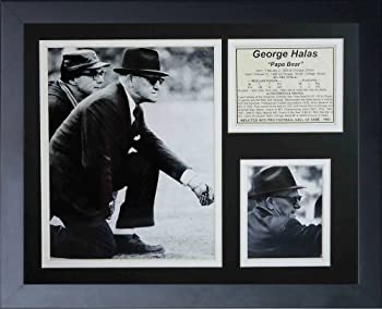 【中古】【輸入品・未使用】Legends Never Dieジョージ・ハラスFramed写真コラージュ、11?x 14インチ