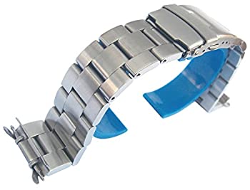 【中古】【輸入品・未使用】22mm 。 ステンレス製 。 Oyster 型 。 カキ 。 Scuba SKX031 。 交換用時計バンド