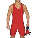 【中古】【輸入品・未使用】(Large%カンマ% Black) - Cliff Keen The Fall Singlet (L7943J)