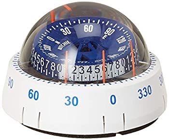 【中古】【輸入品・未使用】Ritchie Navigation XP-98W X-Port Tactician Surface Mount Compass%カンマ% White with Blue Dial by Ritchie