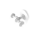 【中古】【輸入品・未使用】Southbeach Collection Double Robe Hook - SB-22-WHM