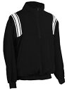 【中古】【輸入品・未使用】Adams USA Smitty Umpire 1/2 Zip Long Sleeve Pullover Jacket (Black/...