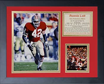 šۡ͢ʡ̤ѡLegends Never Die%% Inc. Ronnie Lott 11 x 14 ե졼դեȥ顼