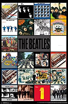 【中古】【輸入品・未使用】Poster - The Beatles - Albums New Wall Art 22%ダブルクォーテ%x34%ダブルクォーテ% rp13201
