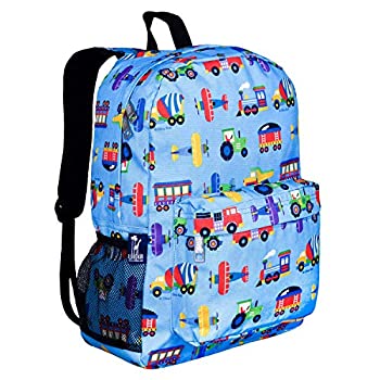 Olive Kids Trains%カンマ% Planes & Trucks Crackerjack Backpack 57079 