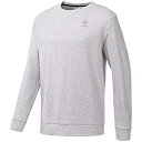 【中古】【輸入品・未使用】Reebok メンズ ダブルニット クルーネック シャツ L グレー