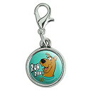 【中古】【輸入品・未使用】Graphics & MORE スクービー・ドゥー Ruh Roh アンティークブレスレットペンダント ファスナープルチャーム ロブスタークラスプ付き メタリック