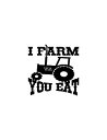 ޡåȥץ饹㤨֡šۡ͢ʡ̤ѡI Farm You Eat Farm Life Farming ǥ ӥˡ륹ƥå  ȥå Х  Ρȥѥ ֥å 5.5 x 5.25 DUC080פβǤʤ31,698ߤˤʤޤ