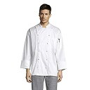 yÁzyAiEgpzUncommon Threads 0451EC-2502 Master Chef Coat in White - Small